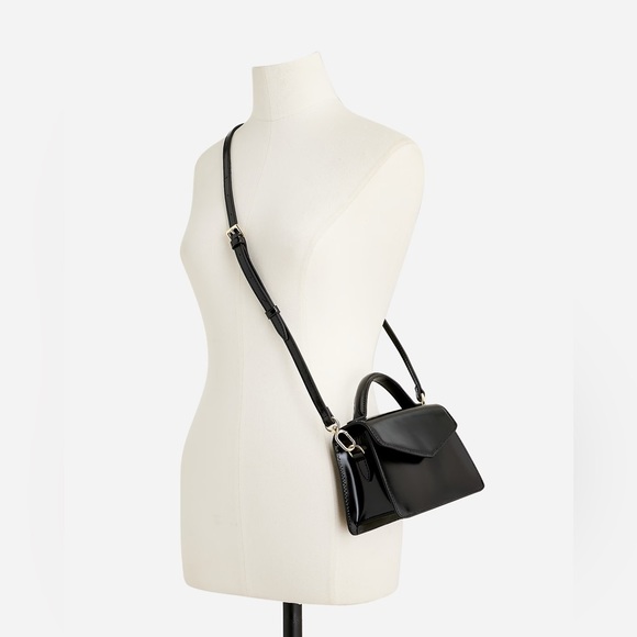 J.Crew Gracie top-handle bag in leather BT787 - Picture 3 of 9